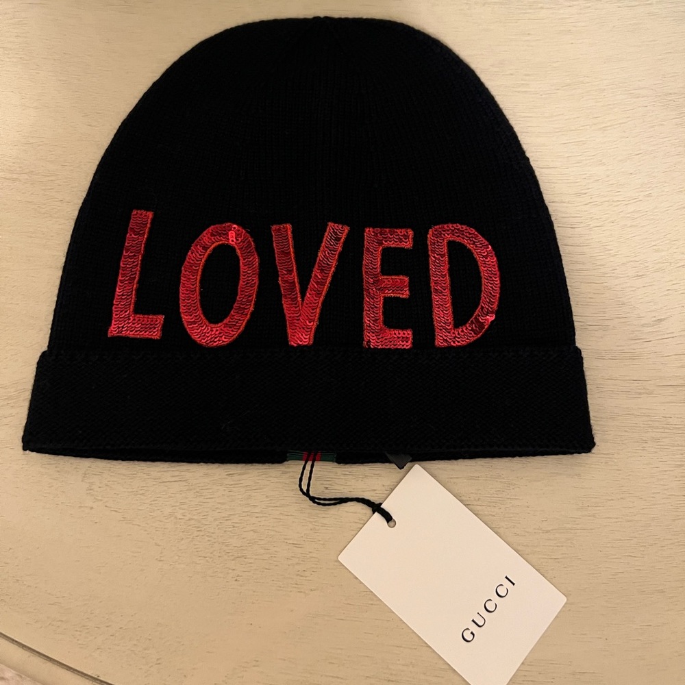 Authentic Gucci 'Loved' Hat w/ Tags